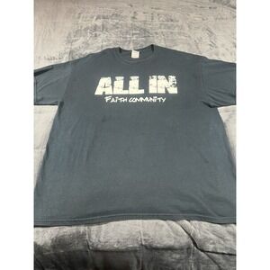 Vintage Y2K got All In jesus t shirt men‎ xl gildan